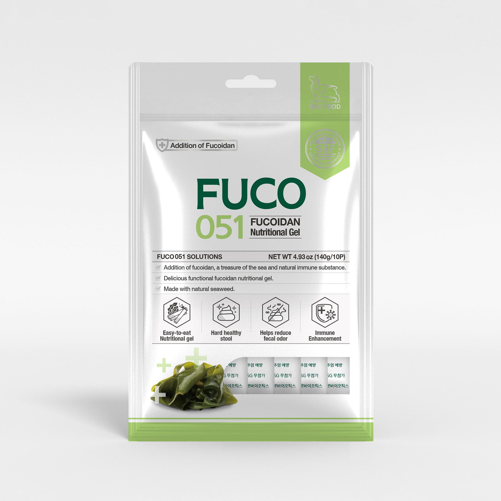 FUCO051 - Fucoidan Nutritional Gel - 140g (10pcs x 14g)