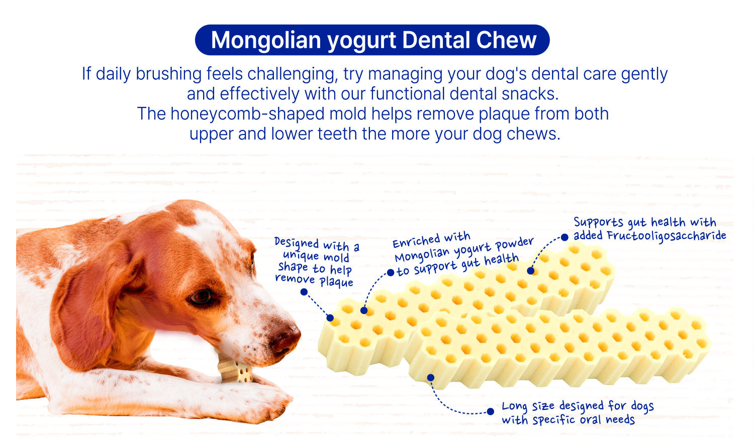 Mongolian Yogurt Dental Chew