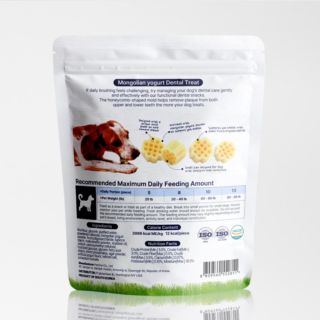 Mongolian Yogurt Dental Treat