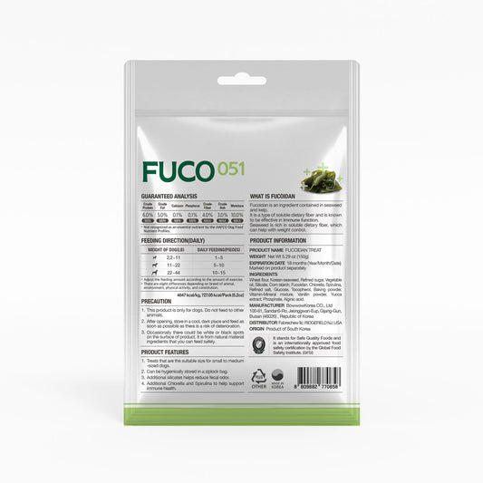 FUCO051 - Fucoidan Treats - 150g
